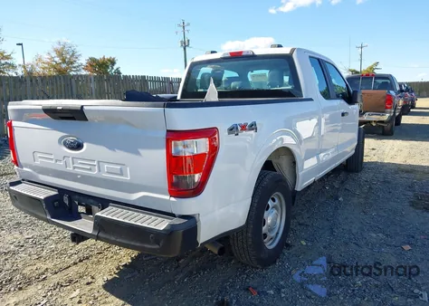 2021 Ford F-150 Xl z USA, uszkodzony, nr VIN 1FTEX1EB7MKD37423